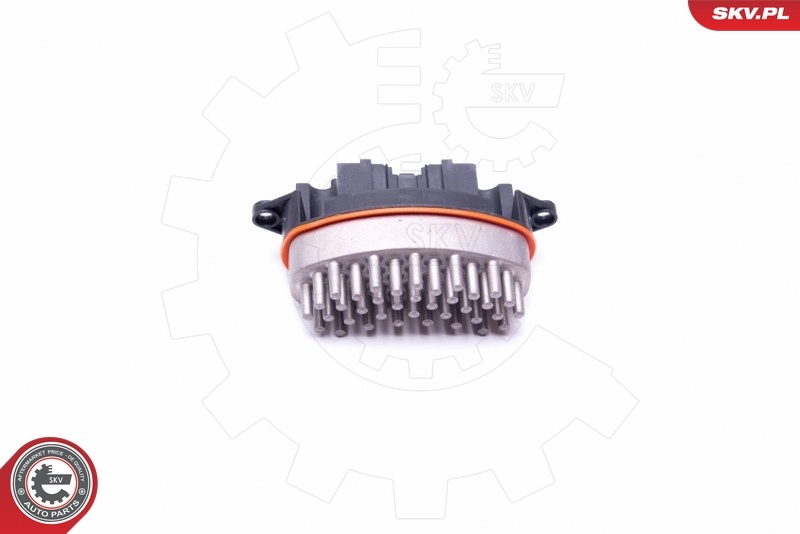 Resistor, interior blower